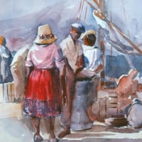 Larry Gluck's Original Watercolors