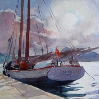 Larry Gluck's Original Watercolors